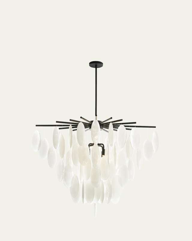 Tiffany 42" 8-Light Chandelier